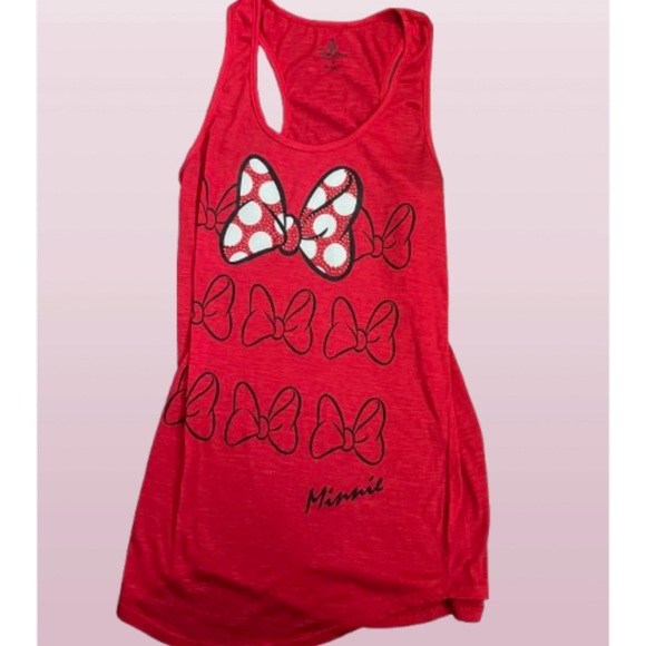 Tops - Disney Red Minnie Mouse Tank Top